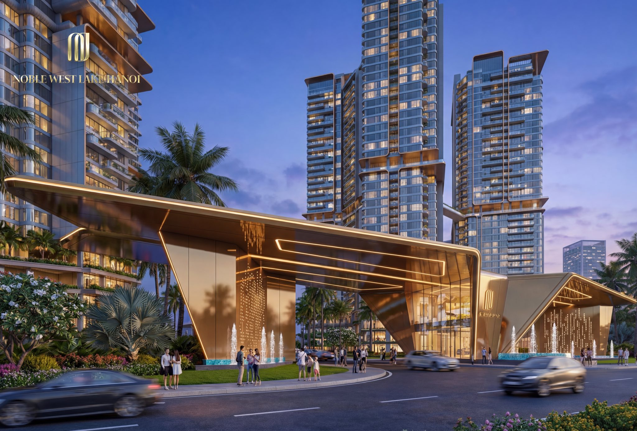 Các loại hình căn hộ chung cư Noble West Lake Hanoi