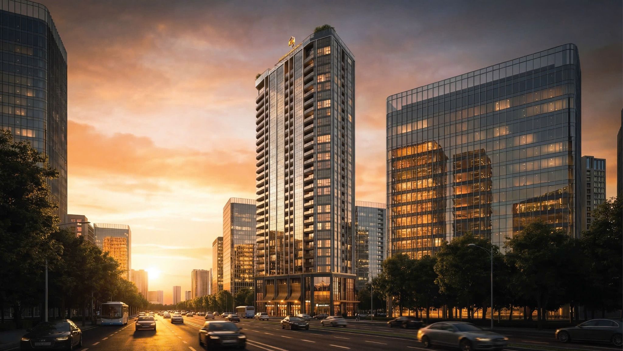 Thiết kế Noble West Lake Hanoi và ngôn ngữ kiến trúc phi mã giữa tầng không Tây Hồ