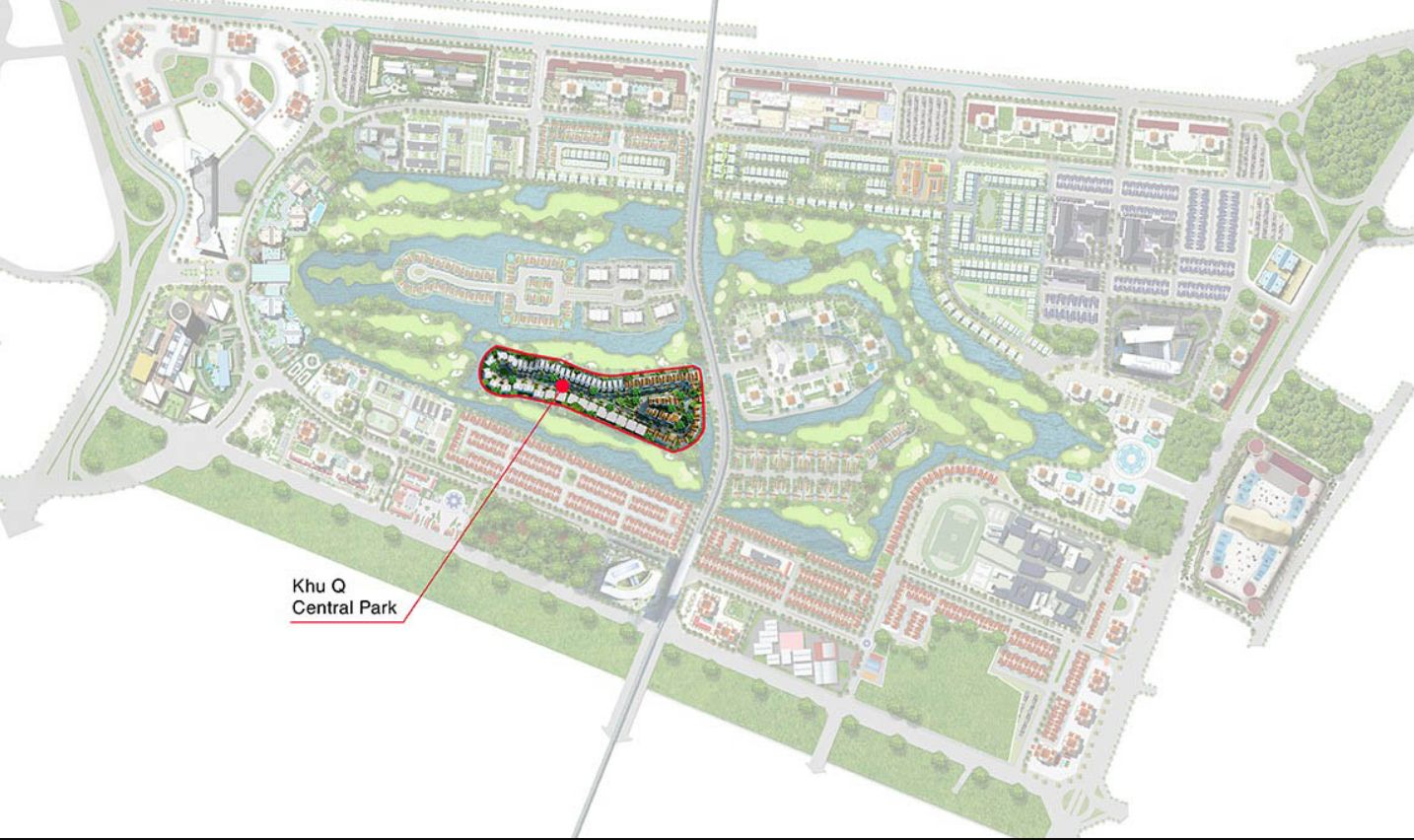 Quy hoạch Central Park Ciputra - Chuẩn mực biệt thự cao cấp tại Tây Hồ Tây