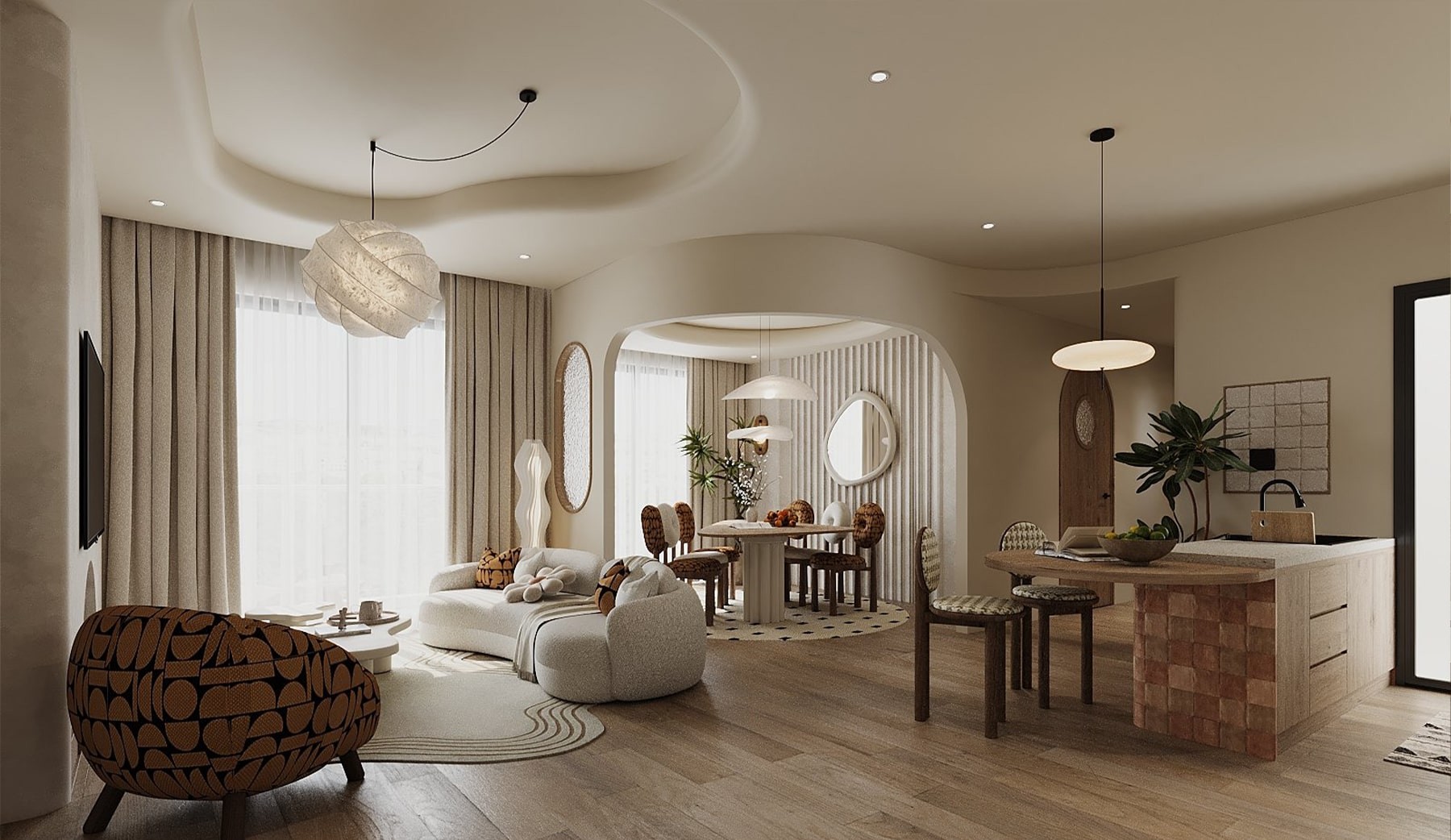 Bán căn hộ 2 phòng ngủ ban công Tây Bắc tầng cao view sân Golf Maison Privee Ciputra CapitaLand 1
