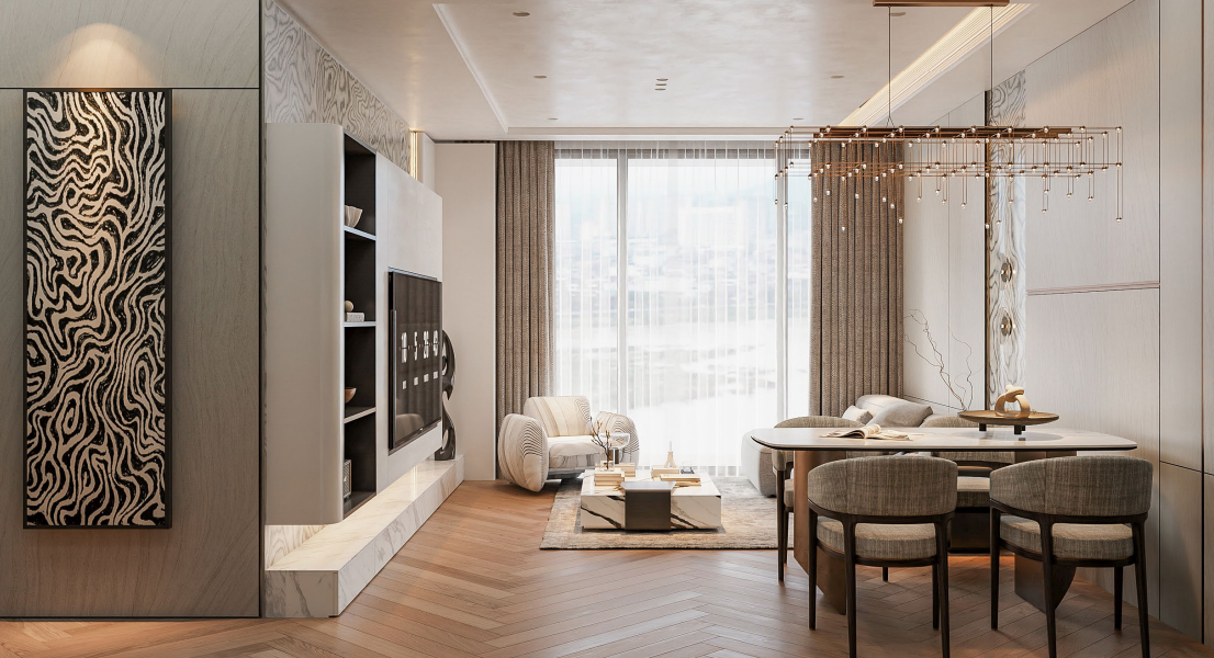 Bán căn 2 ngủ Tây Nam ban công view nhìn Golf Ciputra hoàn thiện sang trọng Sunshine River Park Phú Thượng