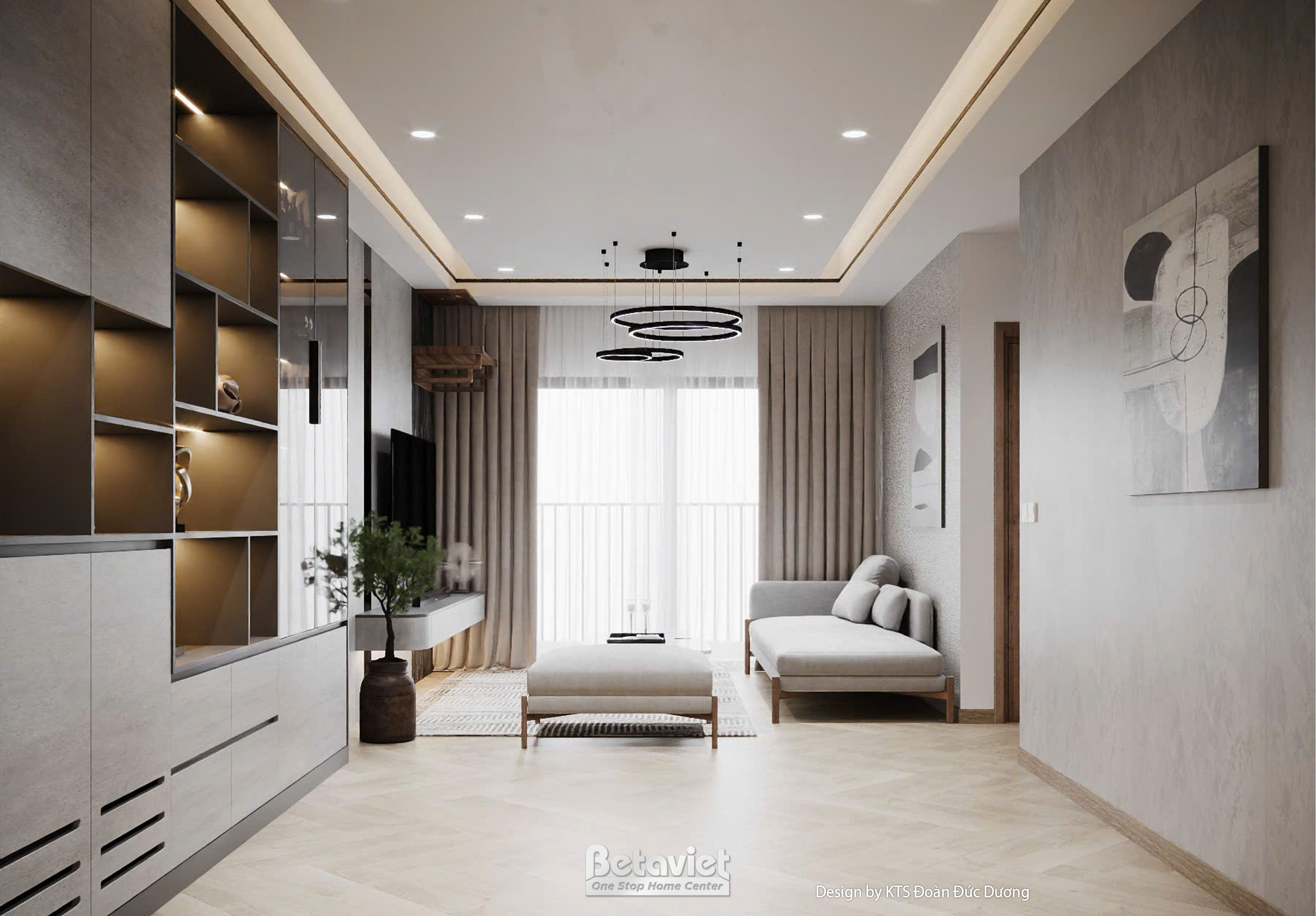 Bán căn góc 3 ngủ 2WC hướng Đông Nam hoàn thiện cơ bản tầng trung Maison Privee Capitaland