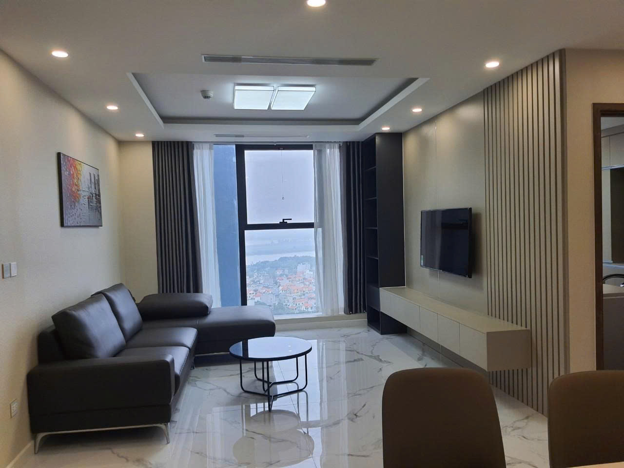 Bán căn hộ 3 phòng ngủ 1 logia cửa Tây Bắc view sông Hồng - DT: 98m2 tòa S5 Sunshine City