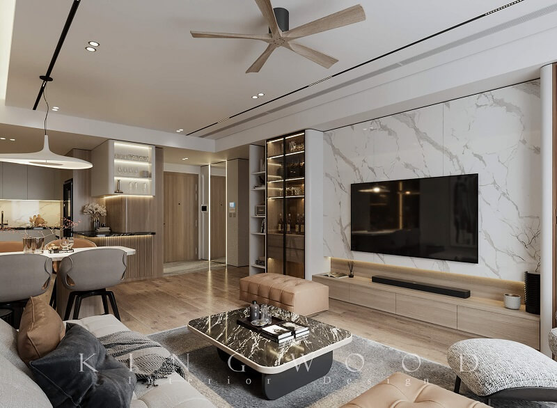 Bán căn hộ 3 phòng ngủ ban công Đông Tứ Trạch hướng view sân Golf nội khu - Mặt kính LowE Maison Privee Ciputra