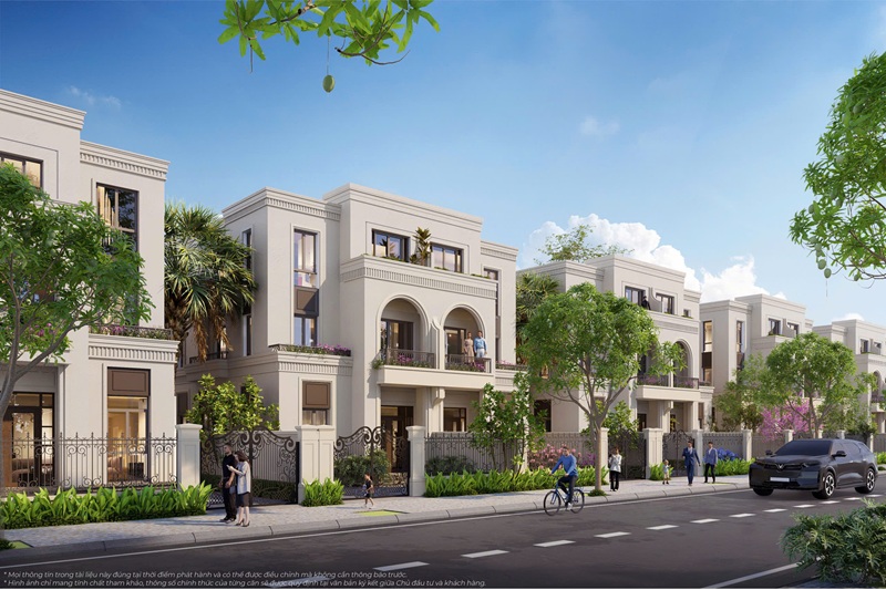 Cần bán biệt thự đơn lập 230m2/MT: 10 chính Nam xây thô mặt trong The Windsor Collection Ciputra