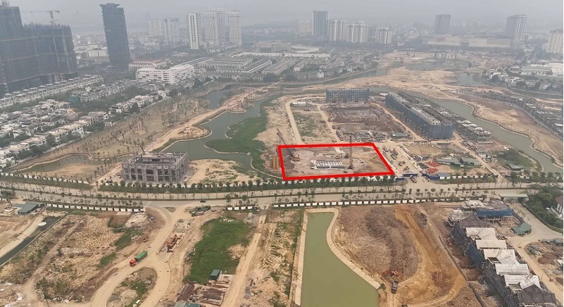 Tiến độ xây dựng Maison Privée Ciputra Tây Hồ