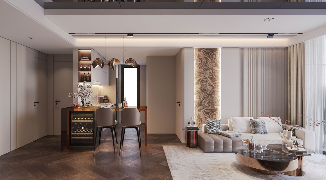 Nhà mẫu Noble West Lake Hanoi và trải nghiệm trực quan không gian sống hàng hiệu