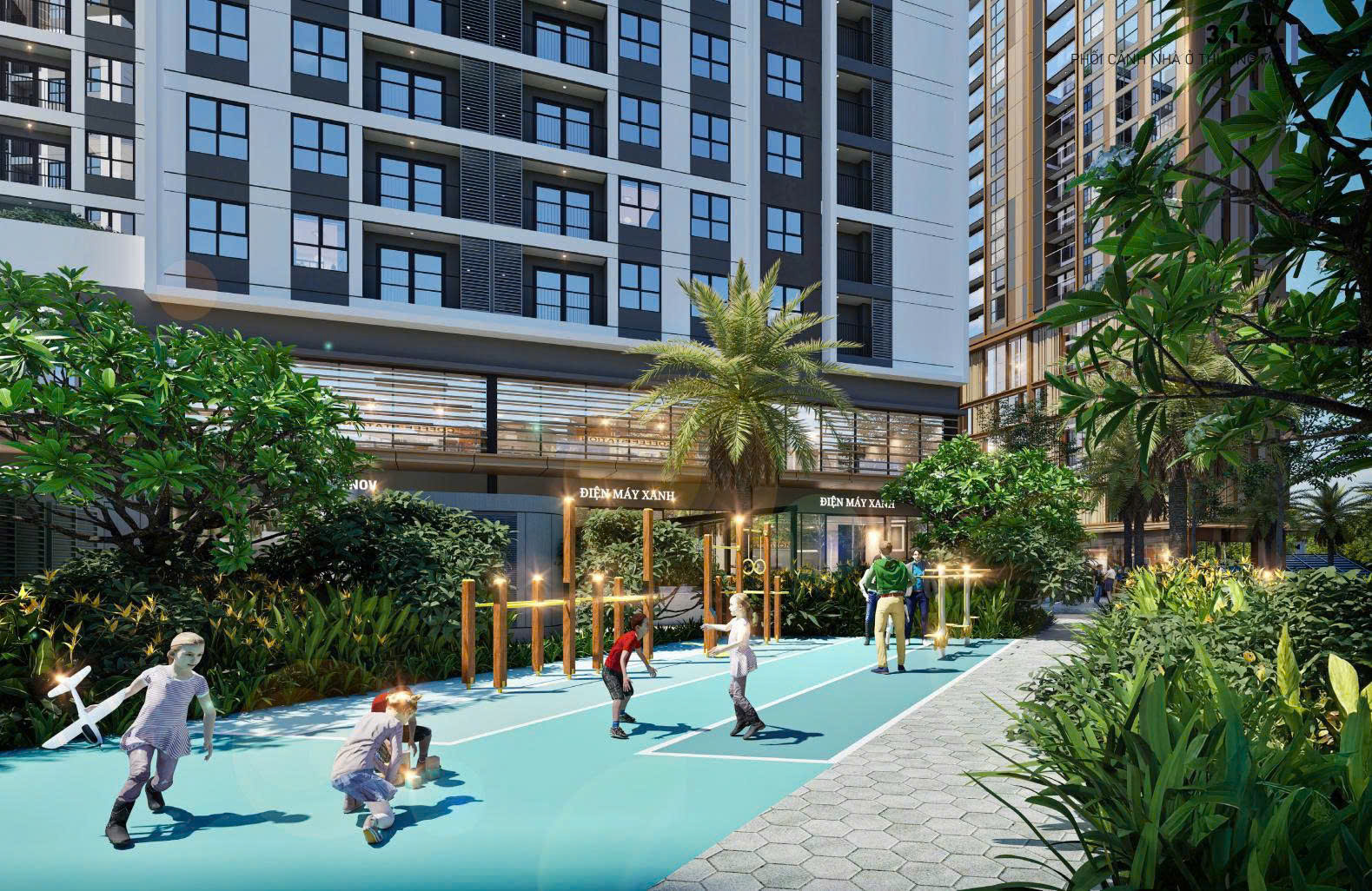 Tiện ích ASTOR1 IA25 Ciputra và đặc quyền sống khép kín cùng trường quốc tế, sân golf